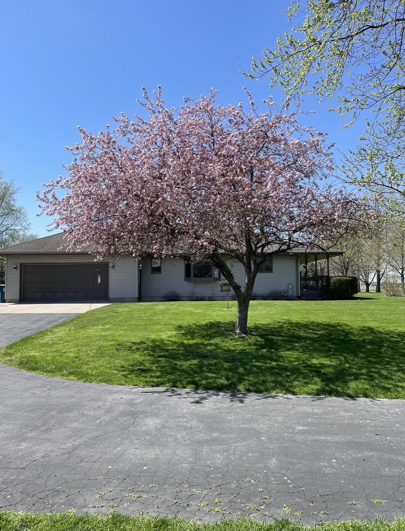 1685 West Mine Road Mazon, IL 60444 - Photo 3 of 48 a view of a house with a garden