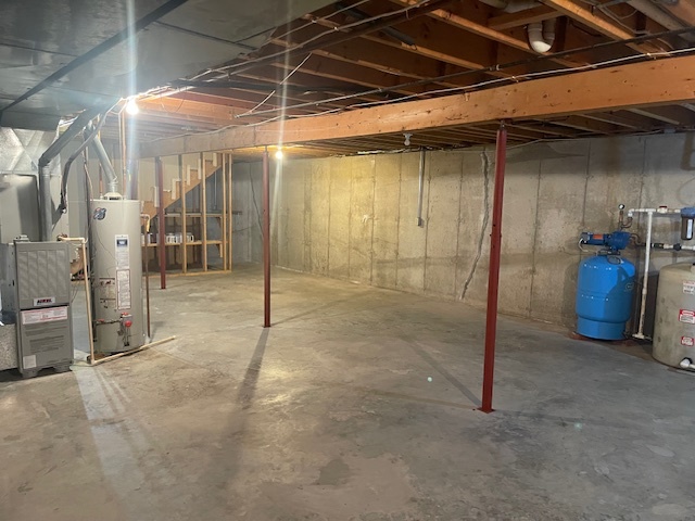 1685 West Mine Road Mazon, IL 60444 - Photo 46 of 48 a view of a room with wooden walls