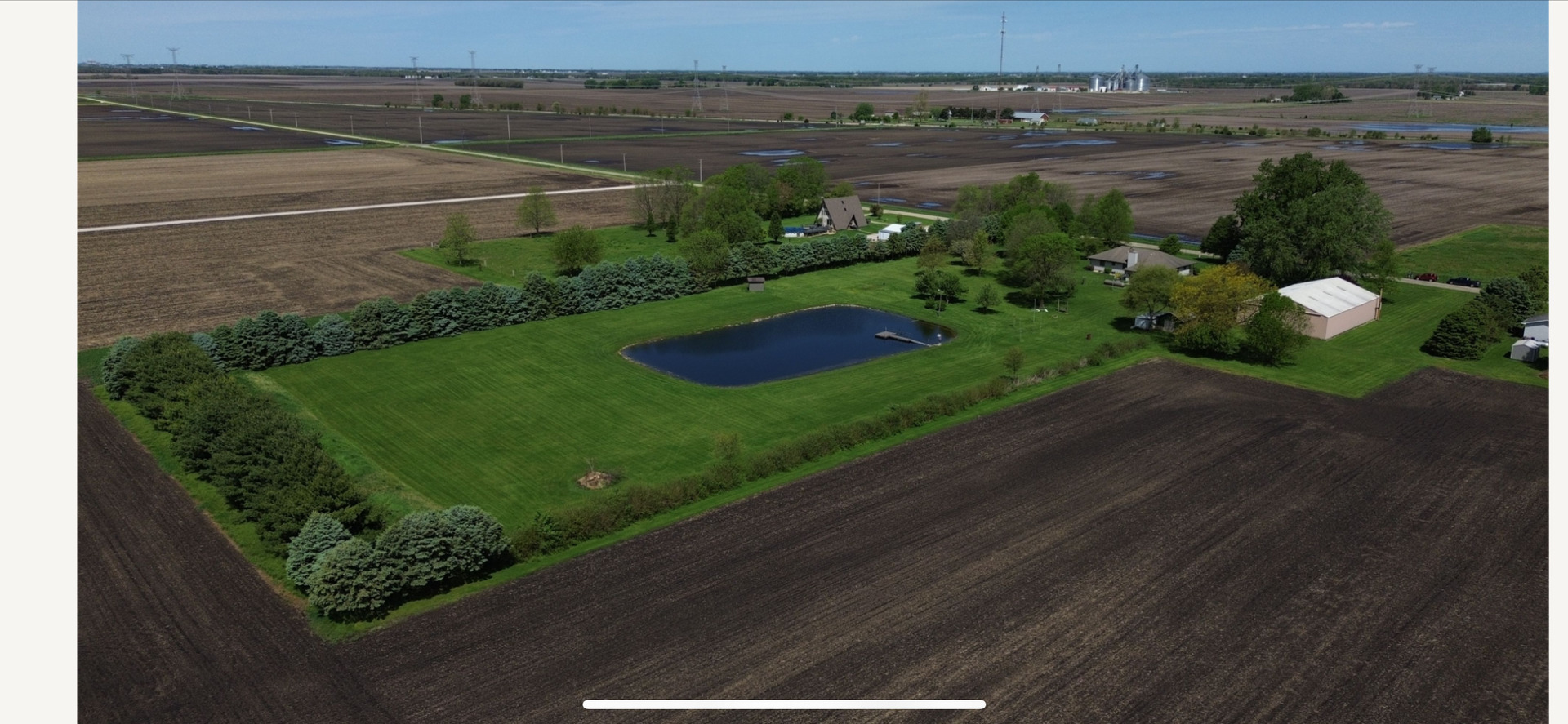 1685 West Mine Road Mazon, IL 60444 - Photo 10 of 48 a view of a backyard