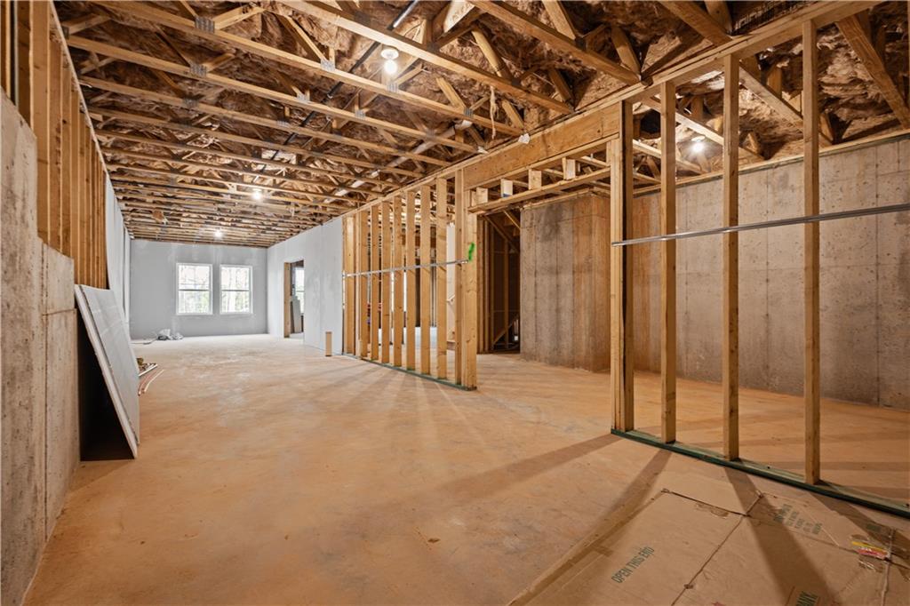 4879 Glencree Court Southwest Powder Springs, GA 30127 - Photo 46 of 47 a view of a room with wooden walls