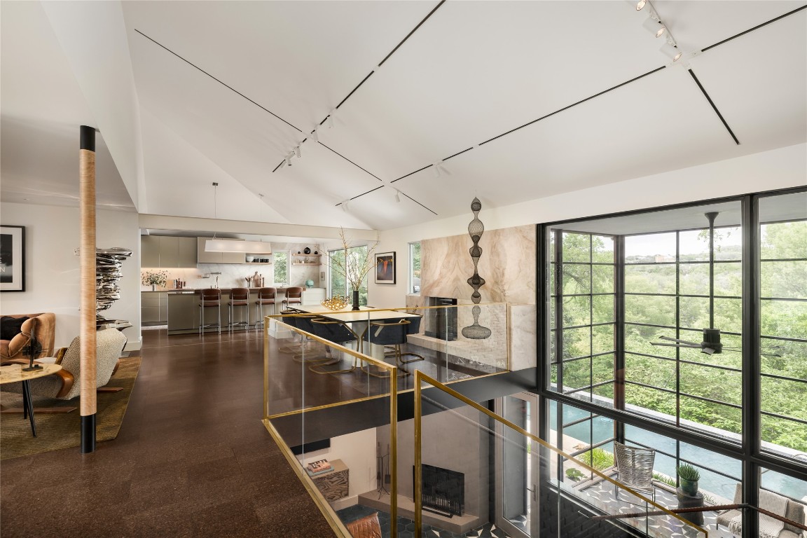 2908 Scenic Drive Austin, TX 78703 - Photo 5 of 40 a view of a living room and kitchen