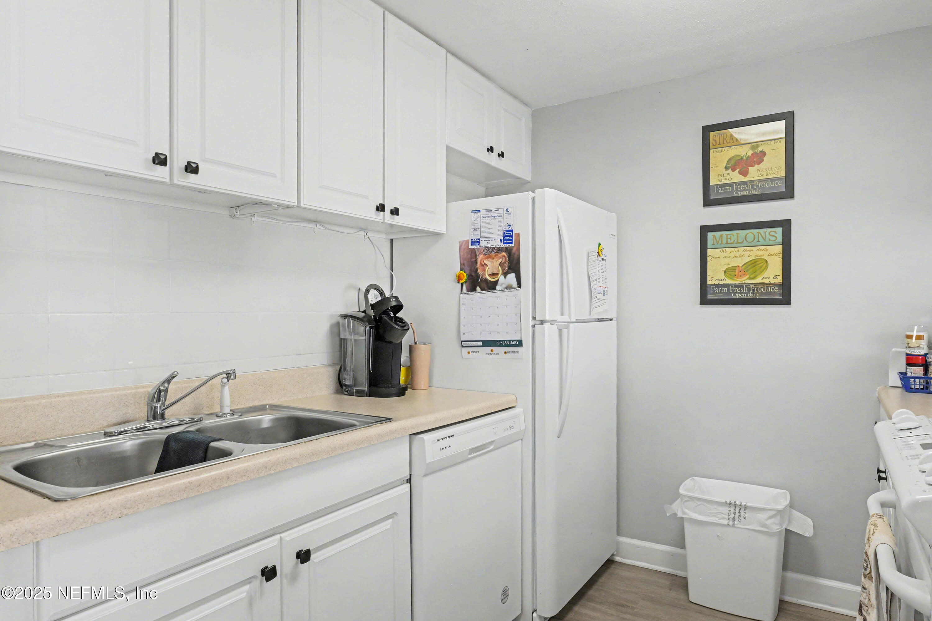 102 River Bend Road, Unit A Welaka, FL 32193 - Photo 21 of 39 a kitchen with sink cabinets and toilet