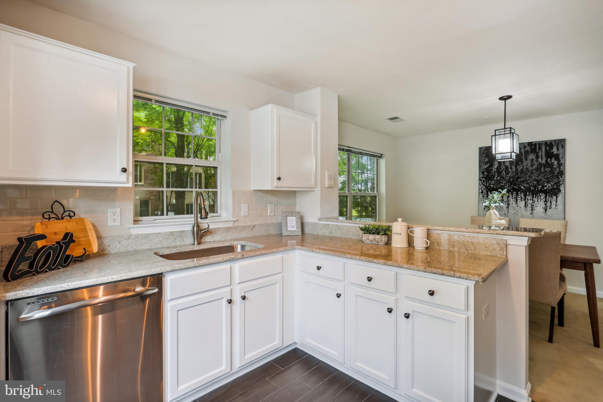 Lots of counter and cabinet space