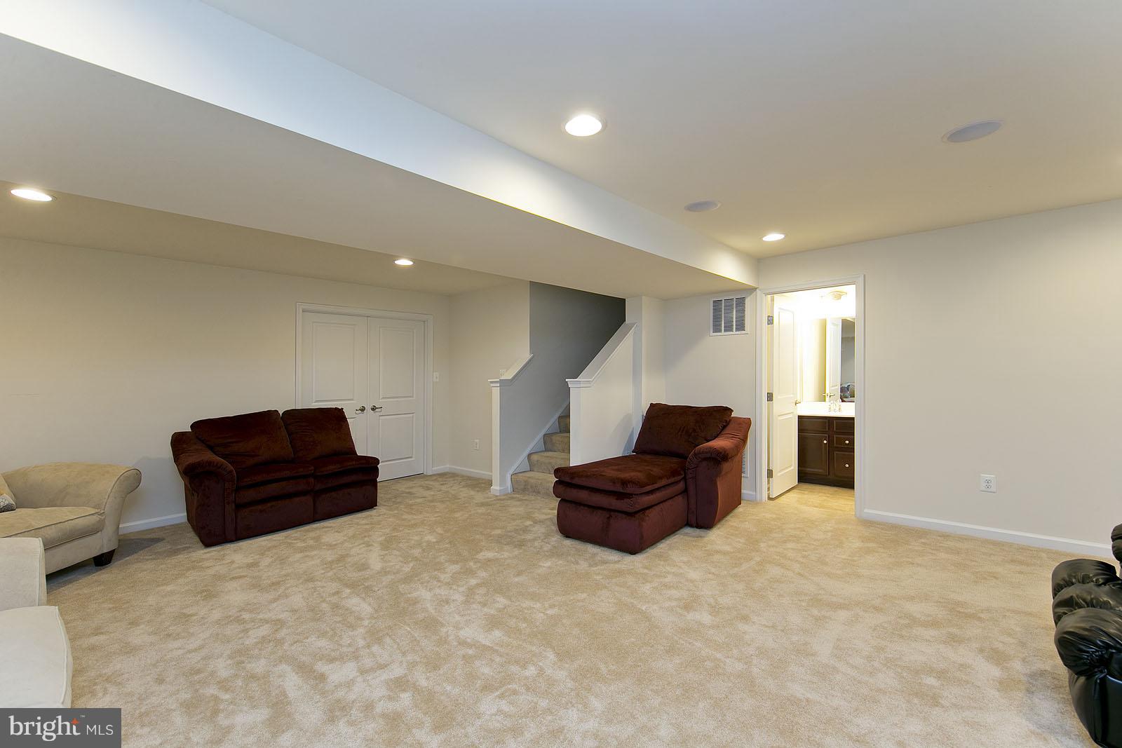118 Rooftop Court Stephenson, VA 22656 - Photo 17 of 30 Basement w/finished media room/potential 5th bed