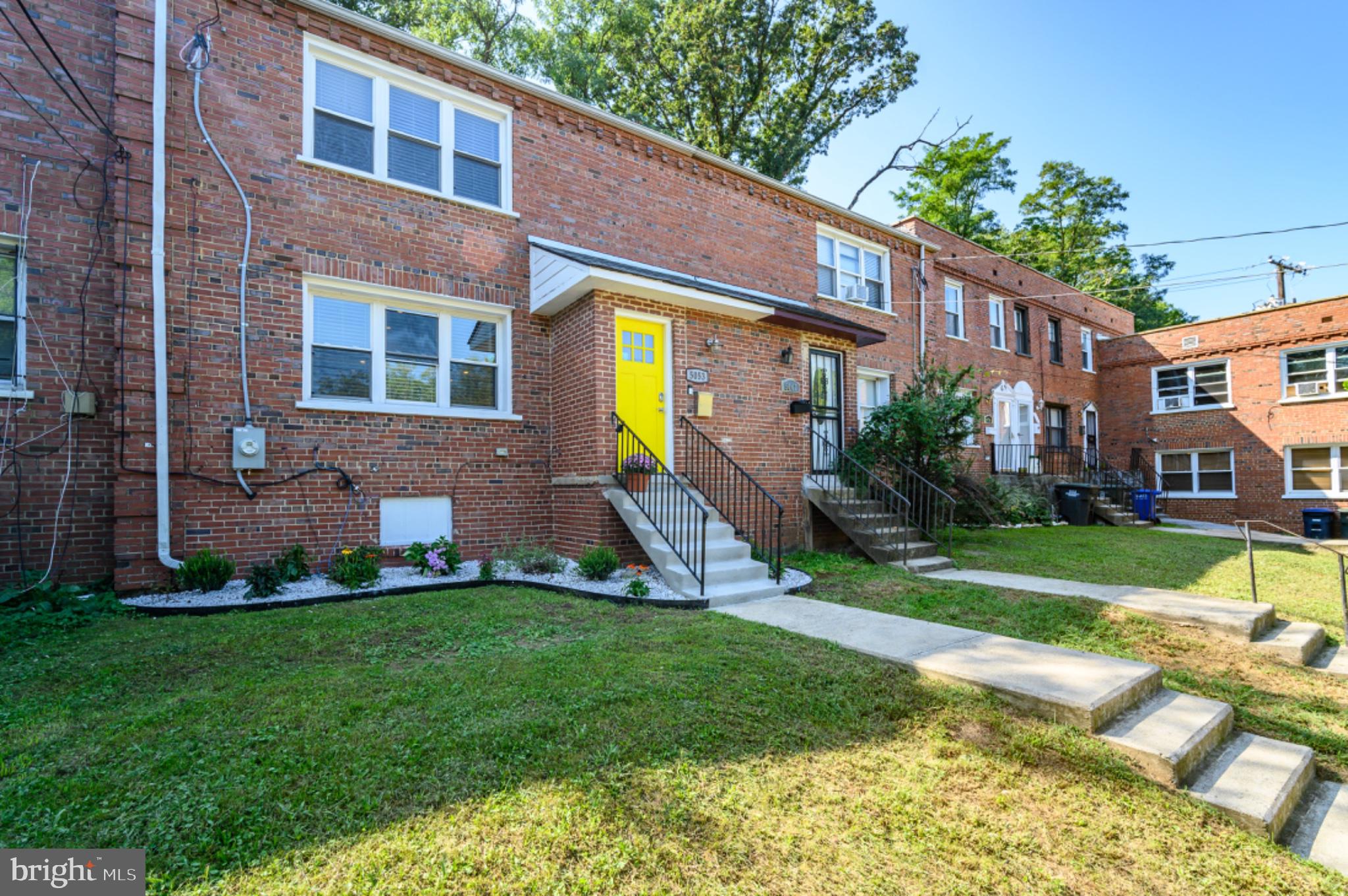 5053 Sheriff Road Northeast Washington, DC 20019 - Photo 29 of 32 Charming brick duplex with vibrant door.