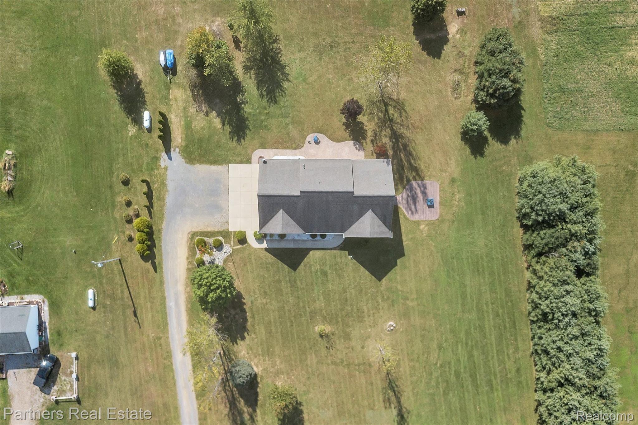 2609 Murray Road Stockbridge, MI 49285 - Photo 56 of 58 Overhead view of your home.