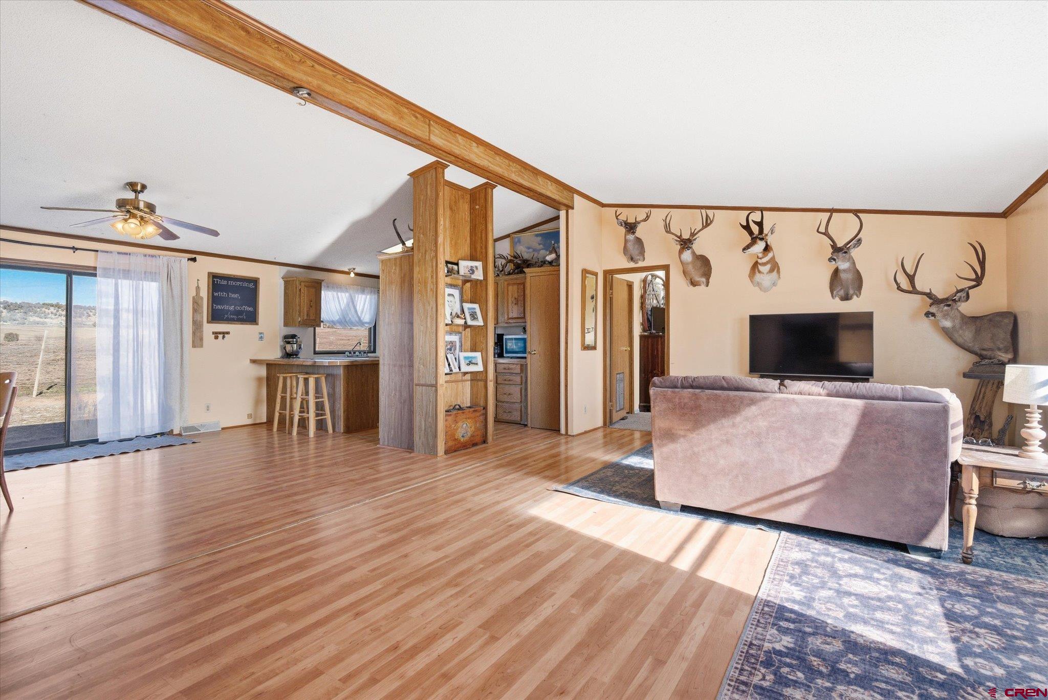 1966 County Road 321 Ignacio, CO 81137 - Photo 5 of 26 a living room with furniture and flat screen tv