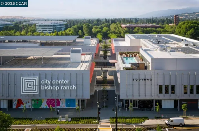 a view of city from the terrace