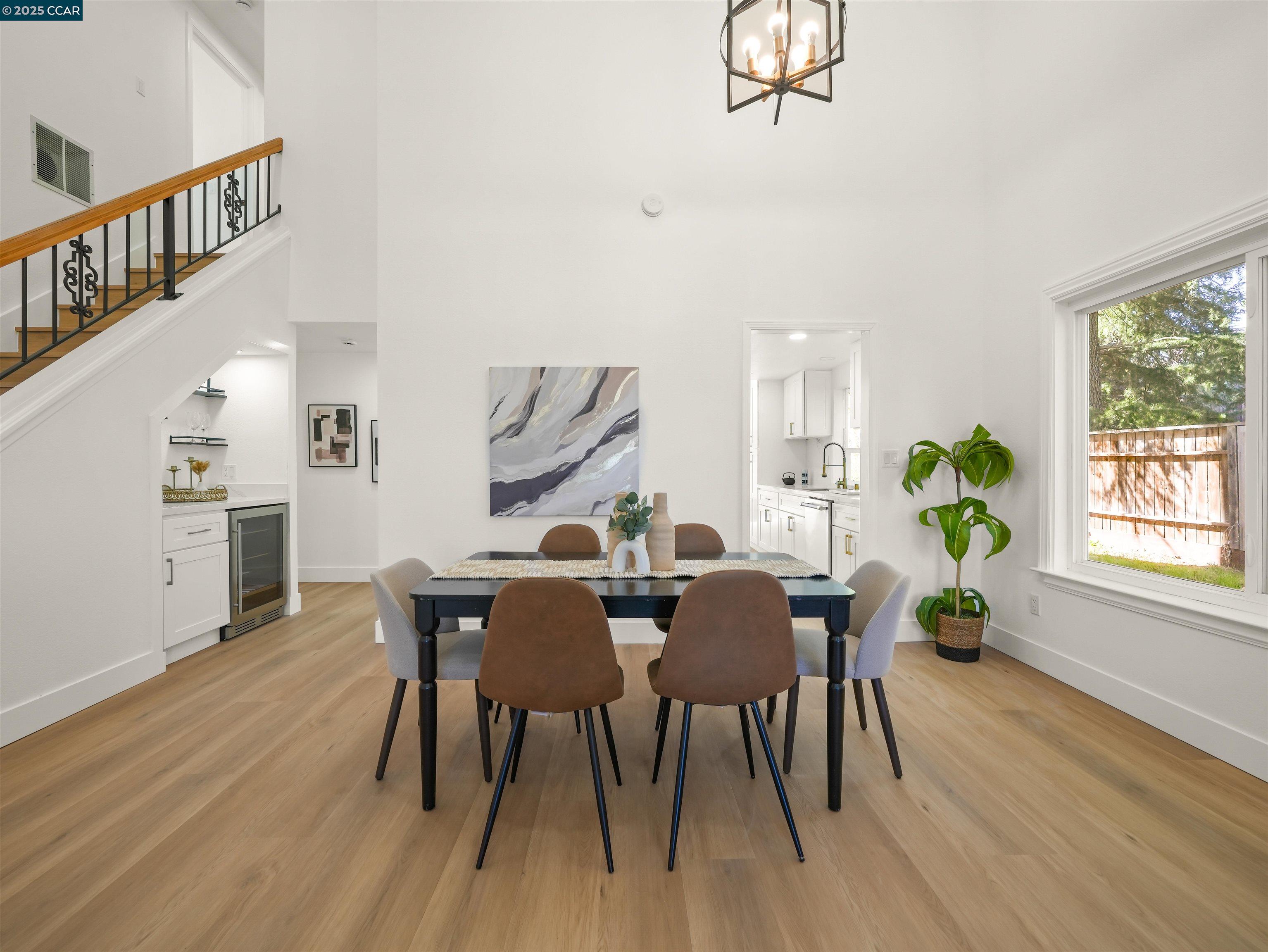 2482 Wildhorse Drive San Ramon, CA 94583 - Photo 7 of 41 a view of a dining room with furniture window and wooden floor