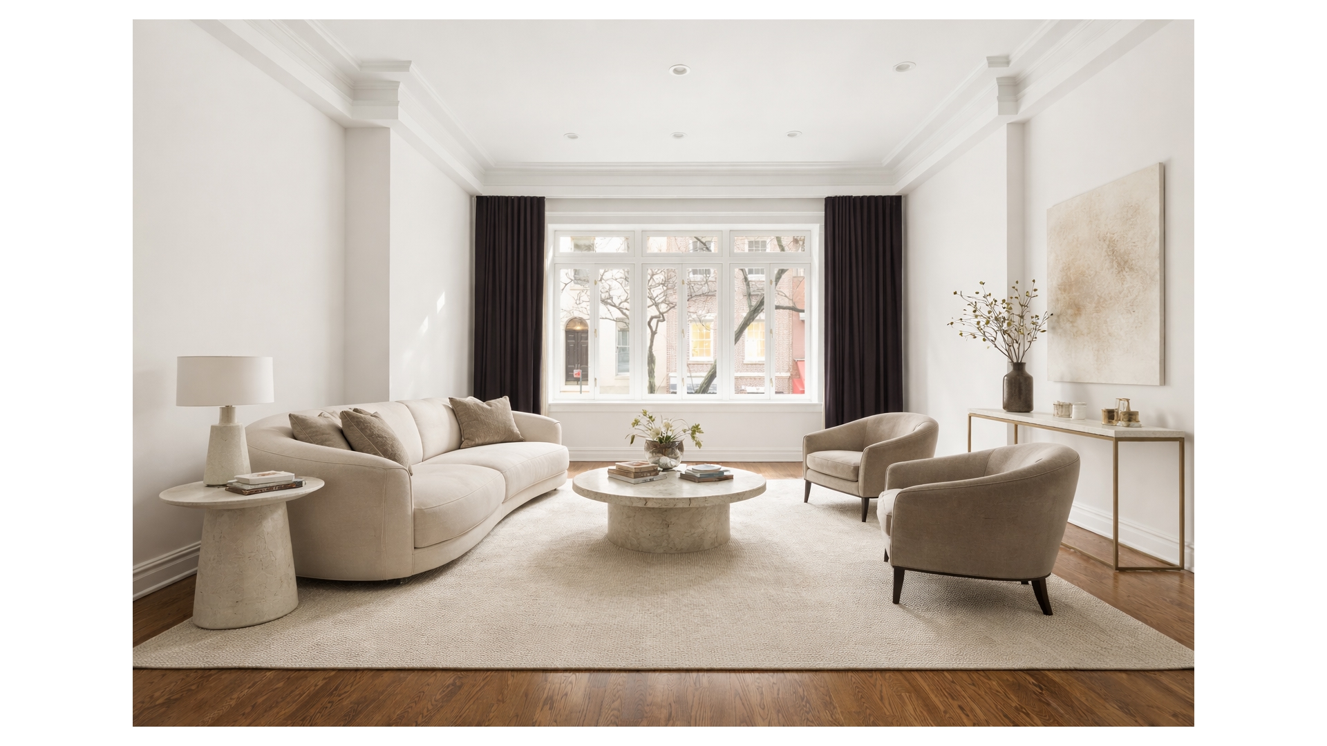 18 East 62nd Street Manhattan, NY 10065 - Photo 4 of 19 a living room with furniture and window