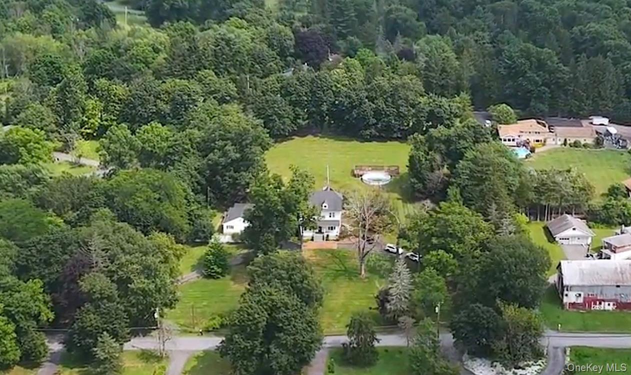 12 Perry Creek Road Washingtonville, NY 10992 - Photo 4 of 50 an aerial view of residential house with outdoor space and trees all around
