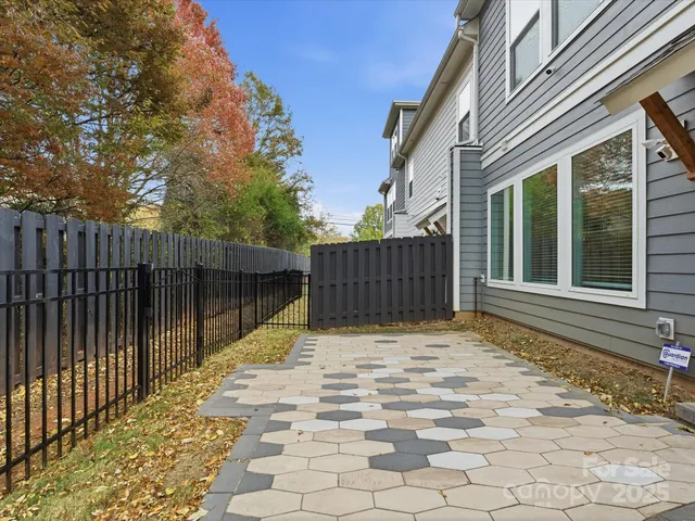 a house with trees in front of it