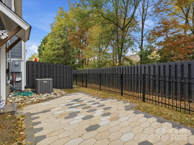 a house with trees in front of it