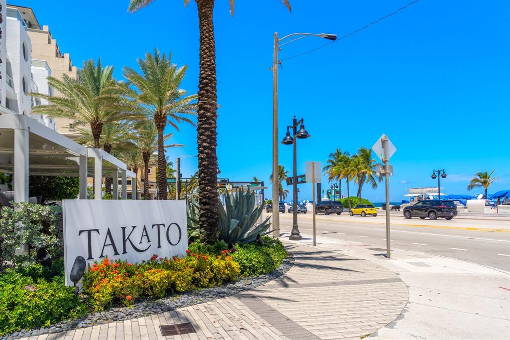 514 North Birch Road Fort Lauderdale, FL 33304 - Photo 71 of 78 a sign board on the side of a street