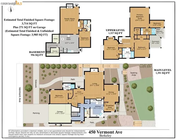 $1,795,000 | 450 Vermont Avenue, Berkeley, CA 94707