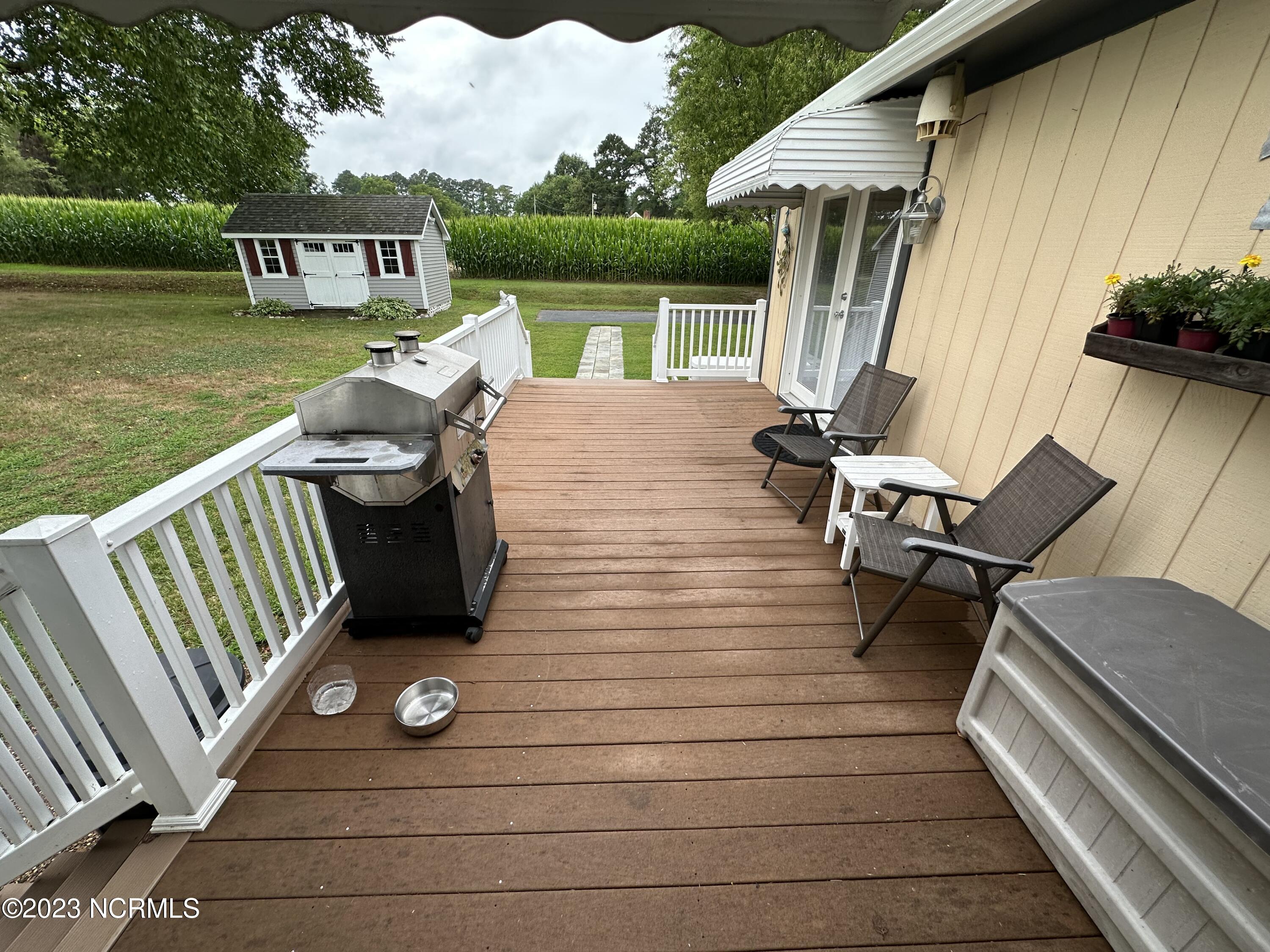 302 Harrell Church Road Gatesville, NC 27938 - Photo 23 of 38 Back Deck