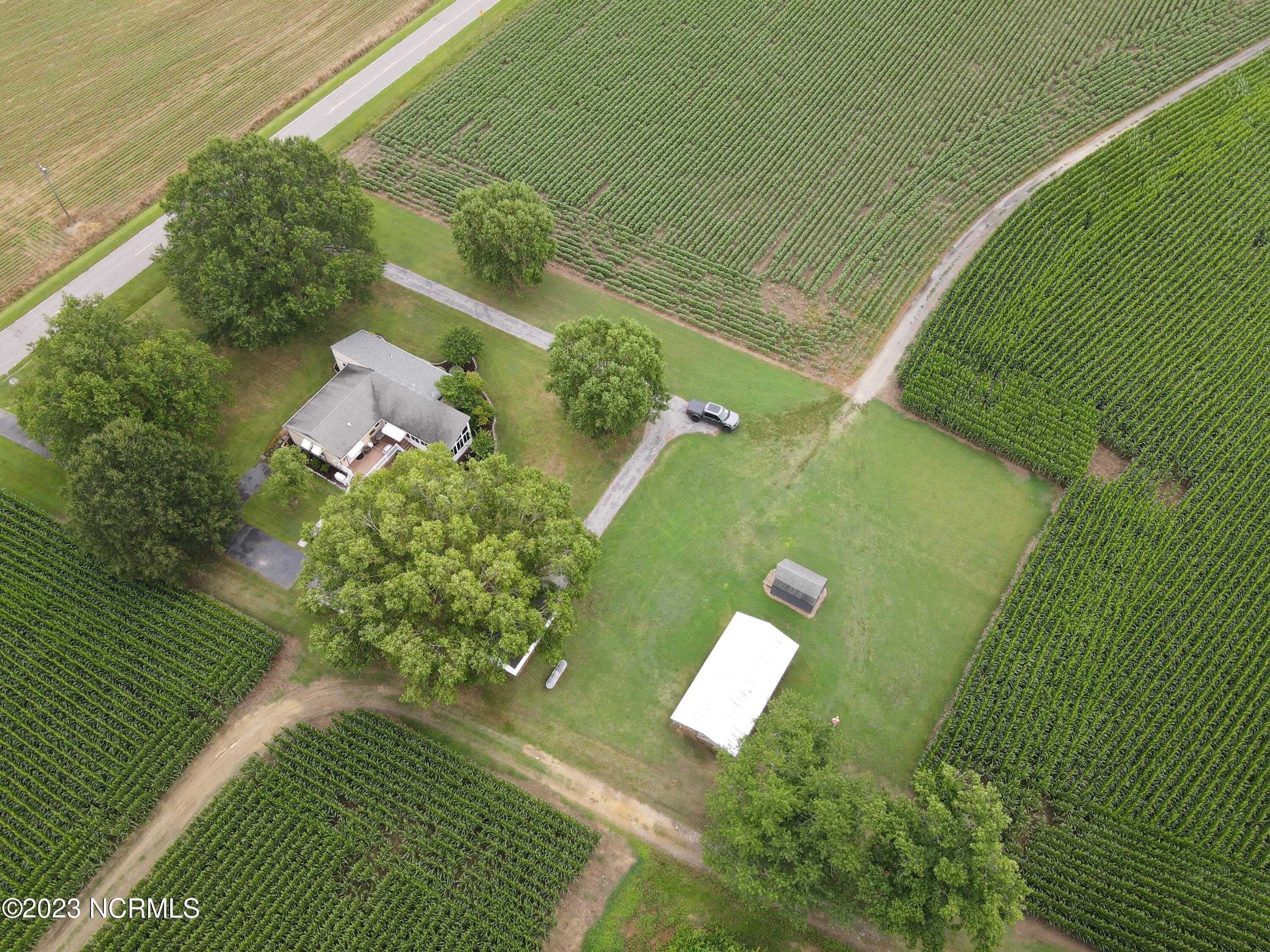 302 Harrell Church Road Gatesville, NC 27938 - Photo 36 of 38 Aerial Photo