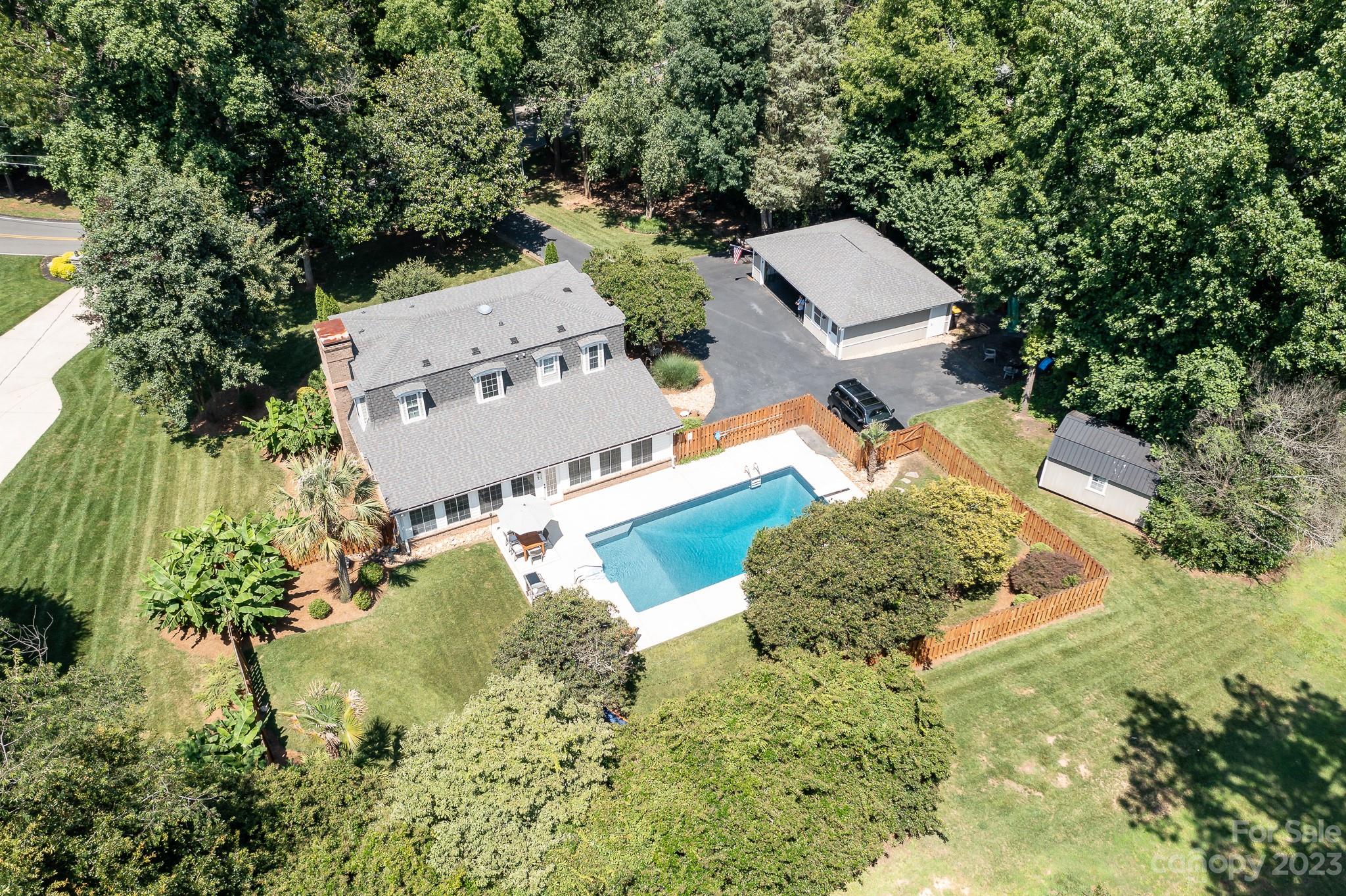 3119 Lake Shore Road South Denver, NC 28037 - Photo 1 of 35 an aerial view of a house with a yard