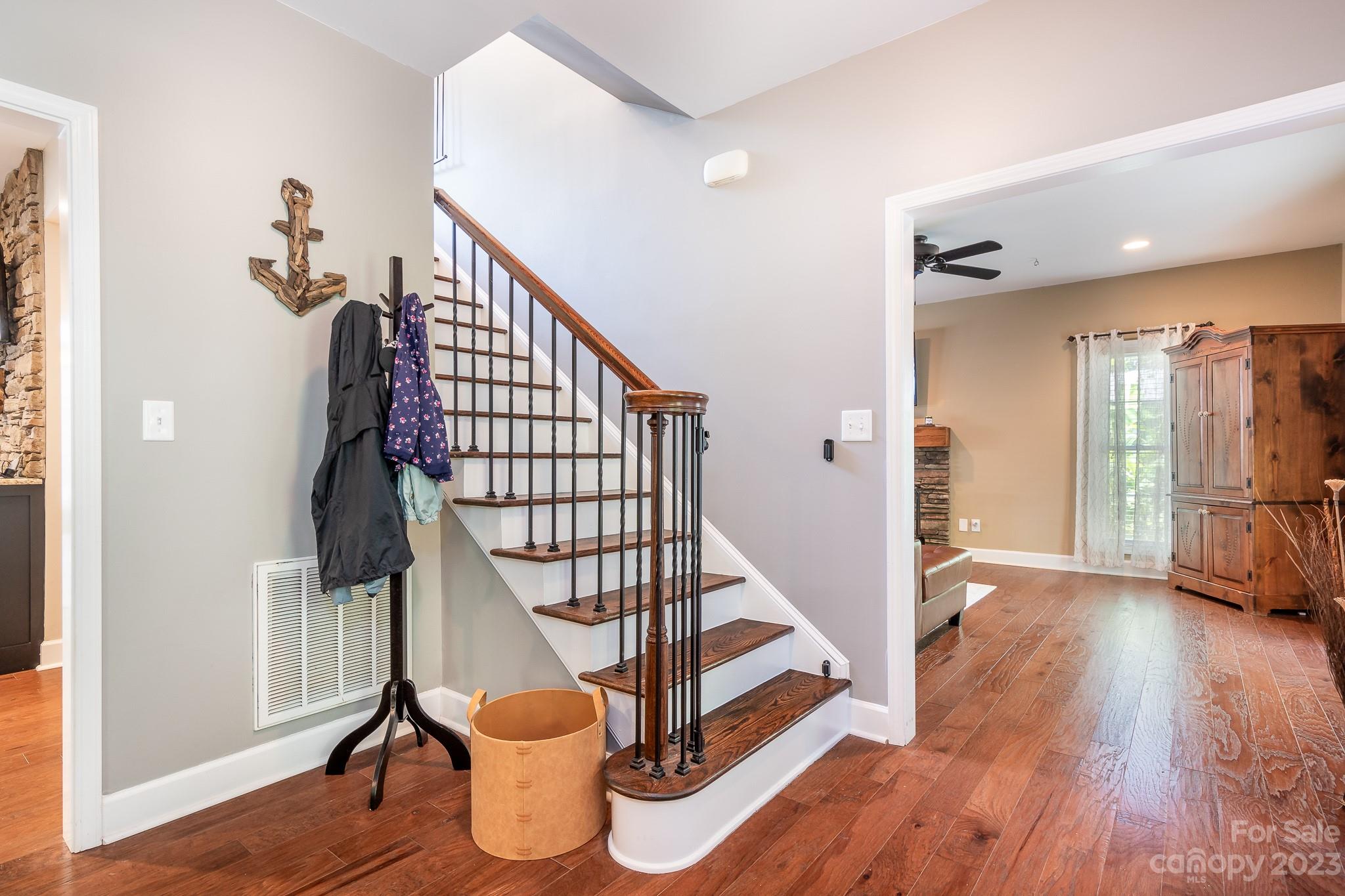 3119 Lake Shore Road South Denver, NC 28037 - Photo 9 of 35 a view of entryway with wooden floor