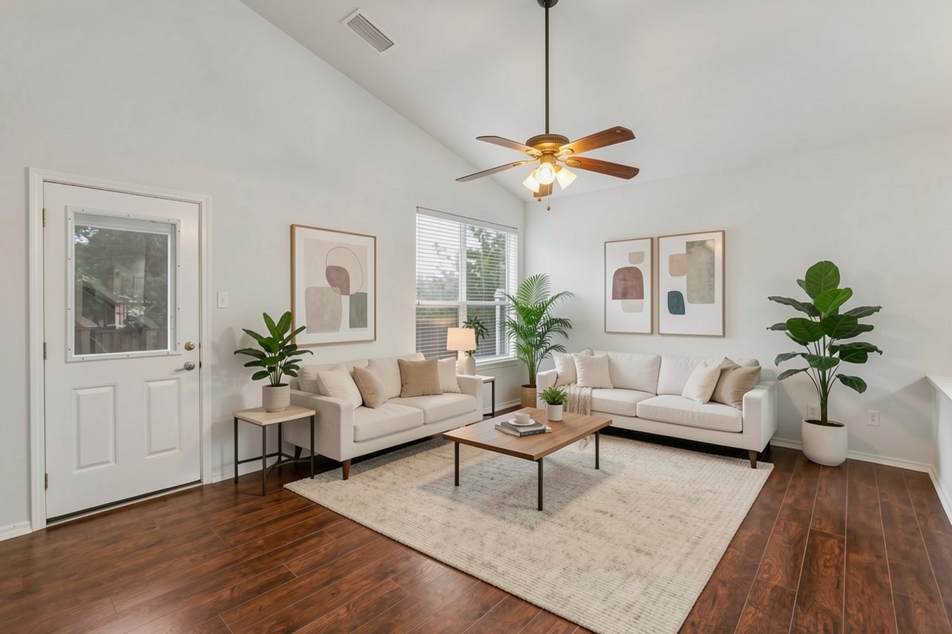 1721 Long Rifle Drive Austin, TX 78754 - Photo 5 of 38 This room was virtually staged.