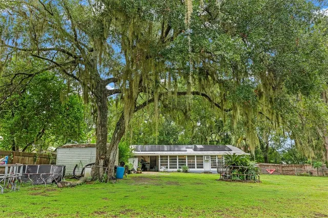 a view of street from balcony