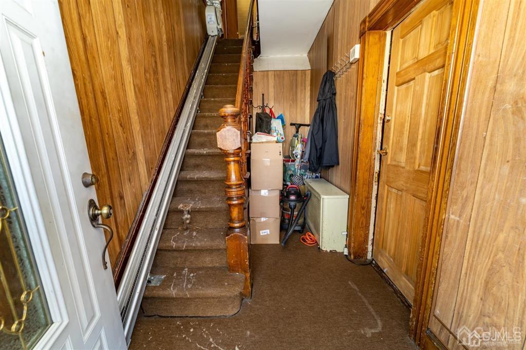 28 Niles Street Elizabeth, NJ 07202 - Photo 3 of 35 a view of an entryway with staircase