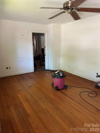 a room with a table