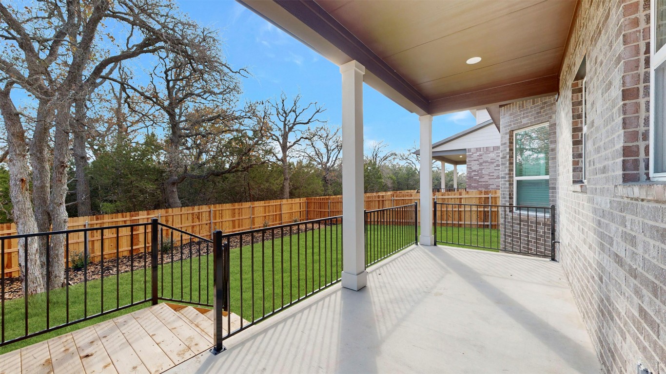 3944 Fulton Drive Leander, TX 78641 - Photo 17 of 23 a view of outdoor space with deck