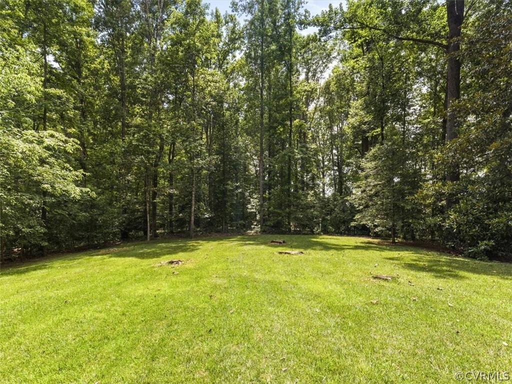 1614 Blakely Road Crozier, VA 23039 - Photo 32 of 33 a view of a swimming pool and trees in the background