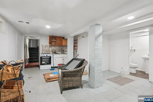 a view of a house with a patio