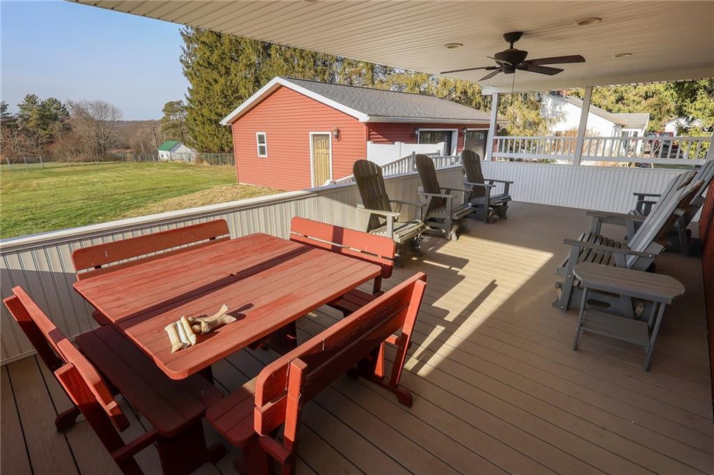 404 East Jamestown Road Greenville, PA 16125 - Photo 43 of 48 Back porch to enjoy
