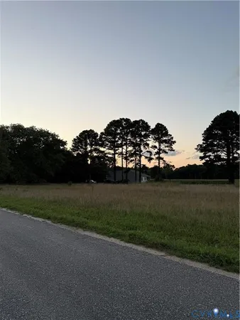 a view of a grassy field