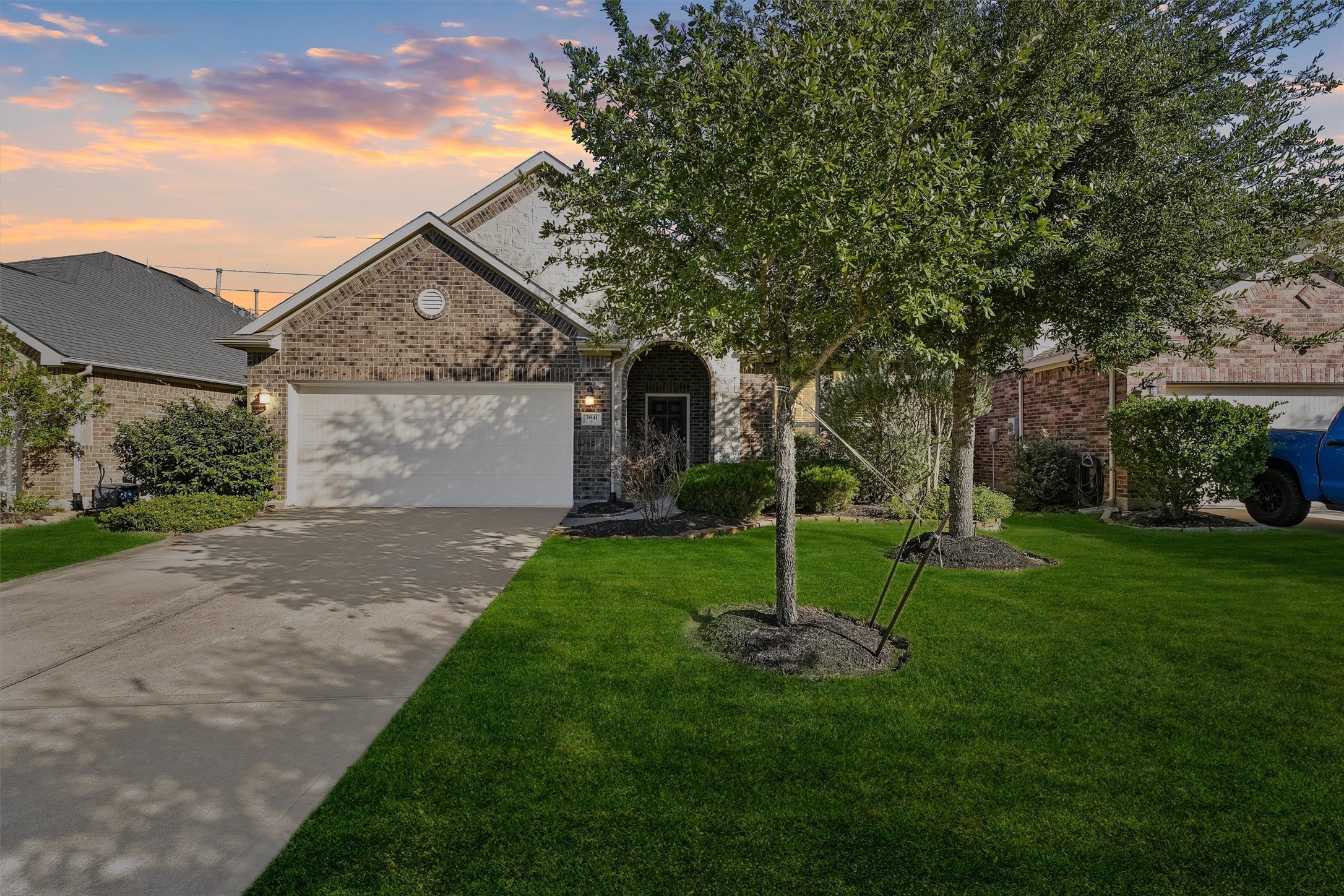 3841 Enchanted Timbers Lane Spring, TX 77386 - Photo 2 of 28 a view of a back yard of the house
