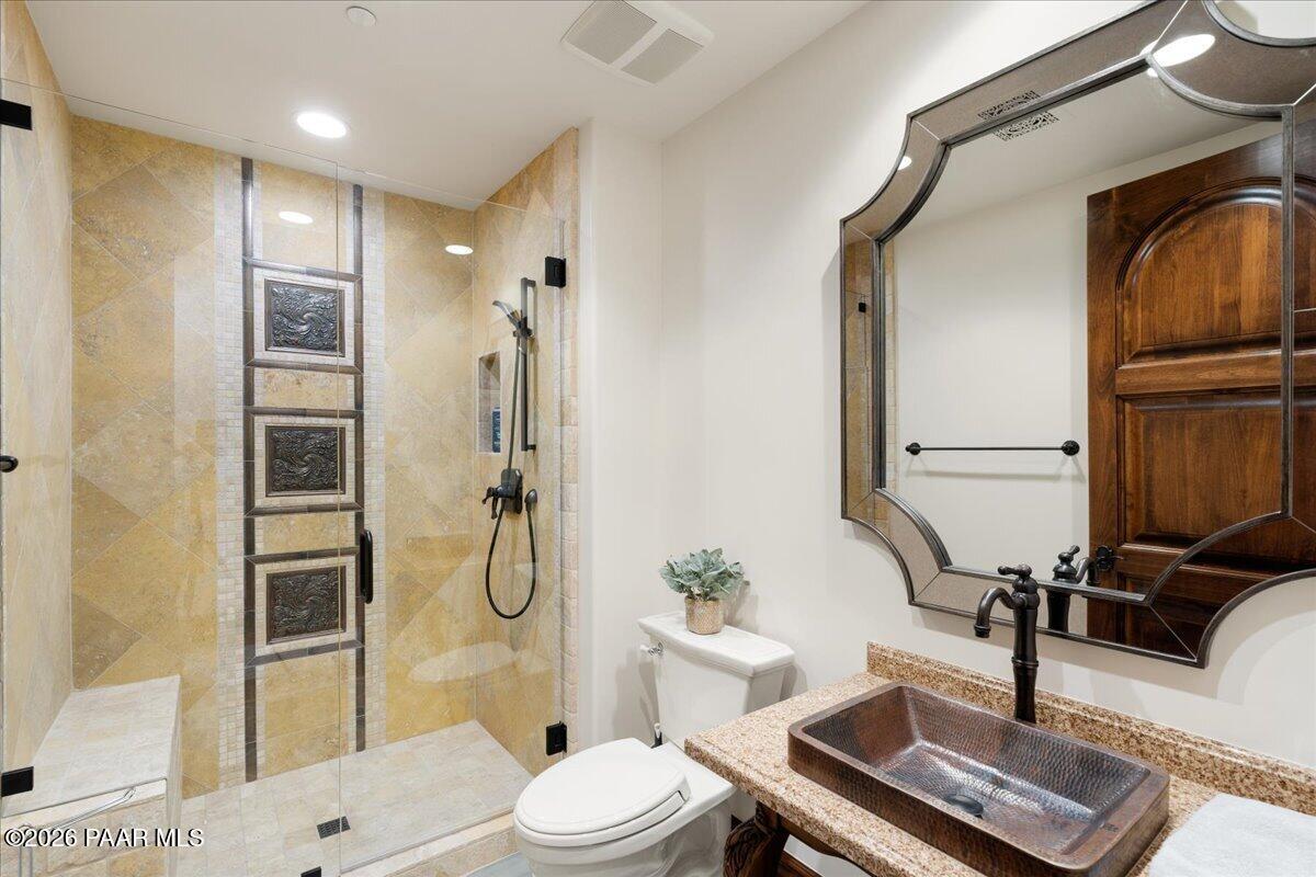 3350 Bar-Circle-A Road Prescott, AZ 86301 - Photo 139 of 181 137-Downstairs Bathroom