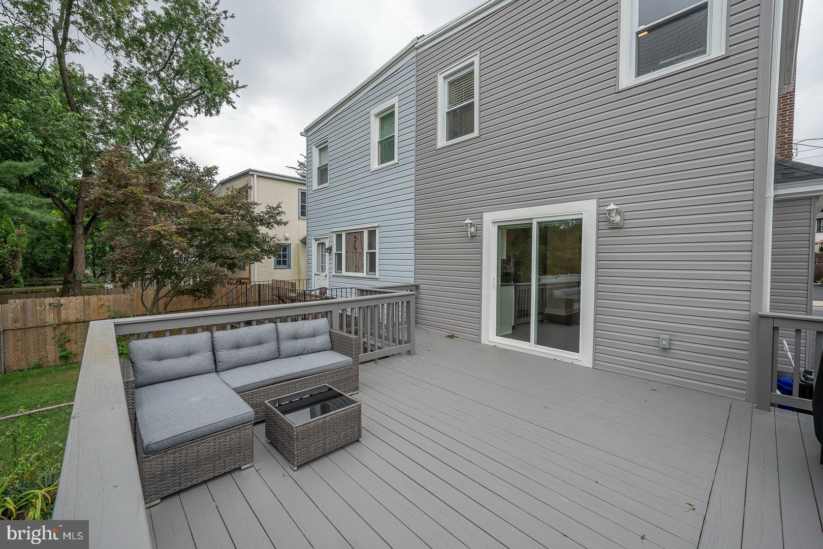 2727 Oakford Road Ardmore, PA 19003 - Photo 28 of 31 Large Backyard Deck