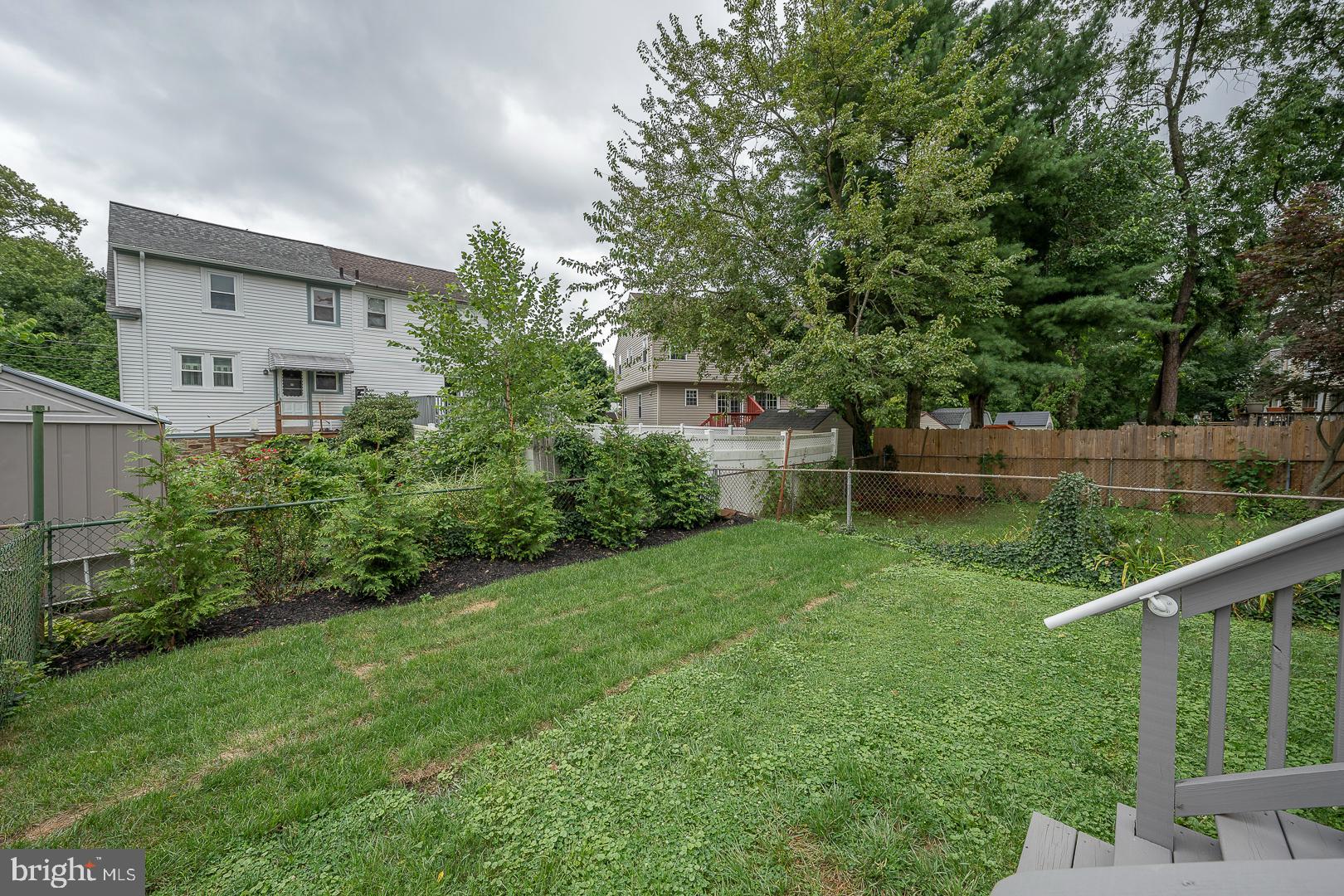 2727 Oakford Road Ardmore, PA 19003 - Photo 30 of 31 Recently Sodded Backyard