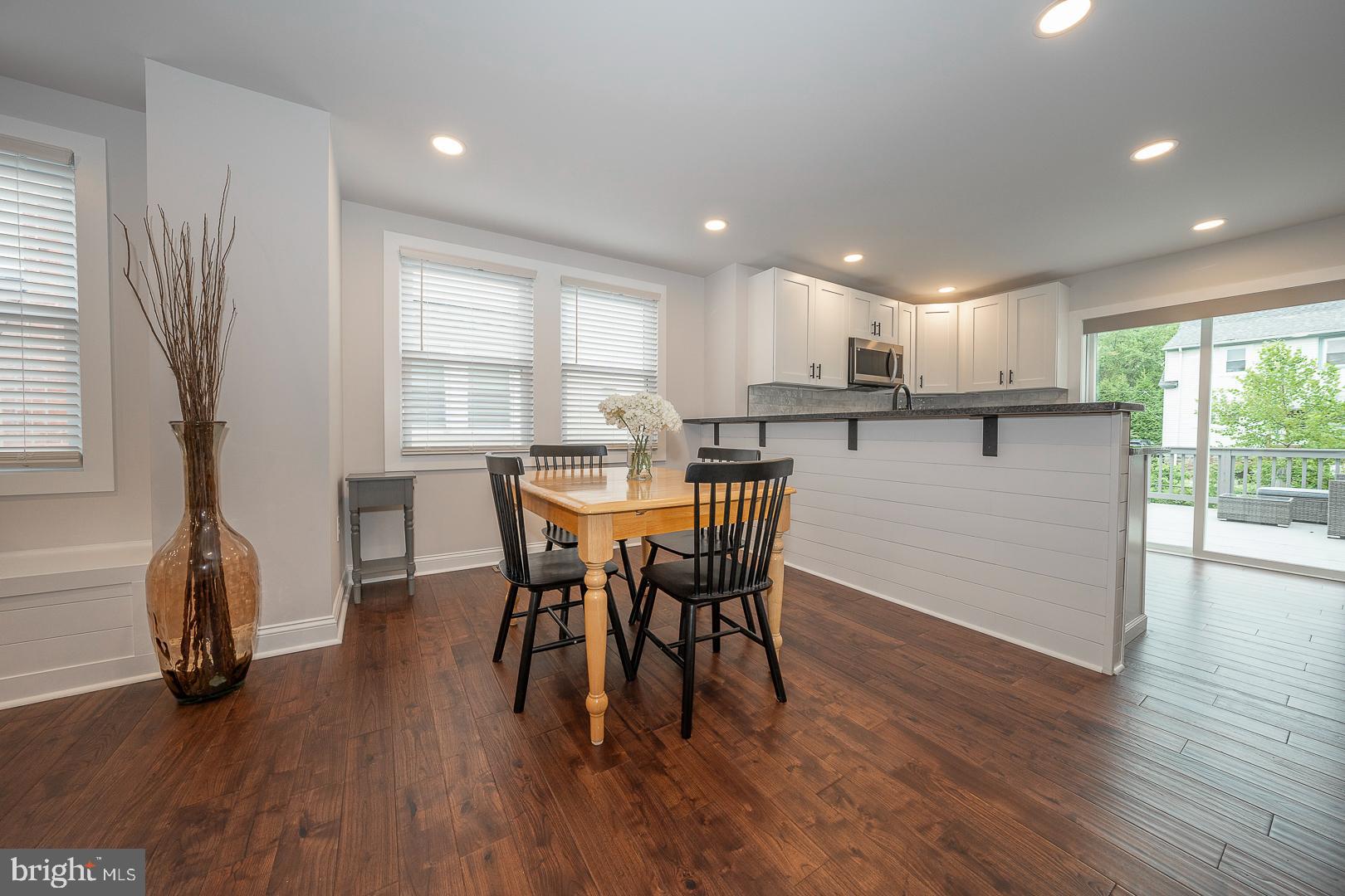 2727 Oakford Road Ardmore, PA 19003 - Photo 8 of 31 Dining Area w/ HW Flooring and Recessed Lighting