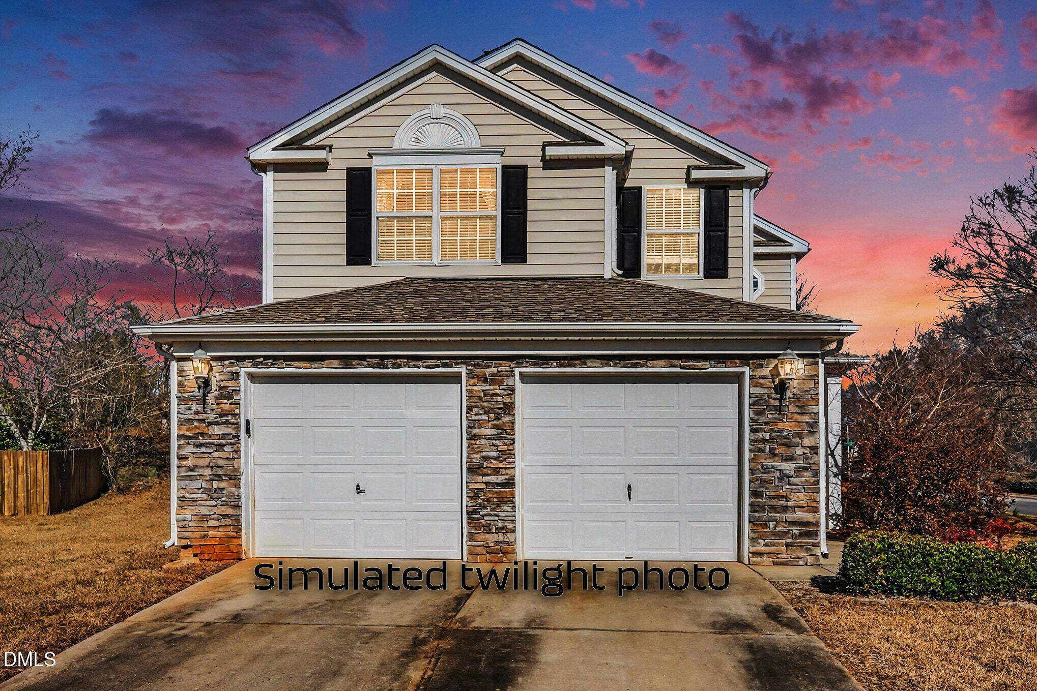 100 Rocca Circle Raleigh, NC 27603 - Photo 26 of 27 a front view of a house with a garage