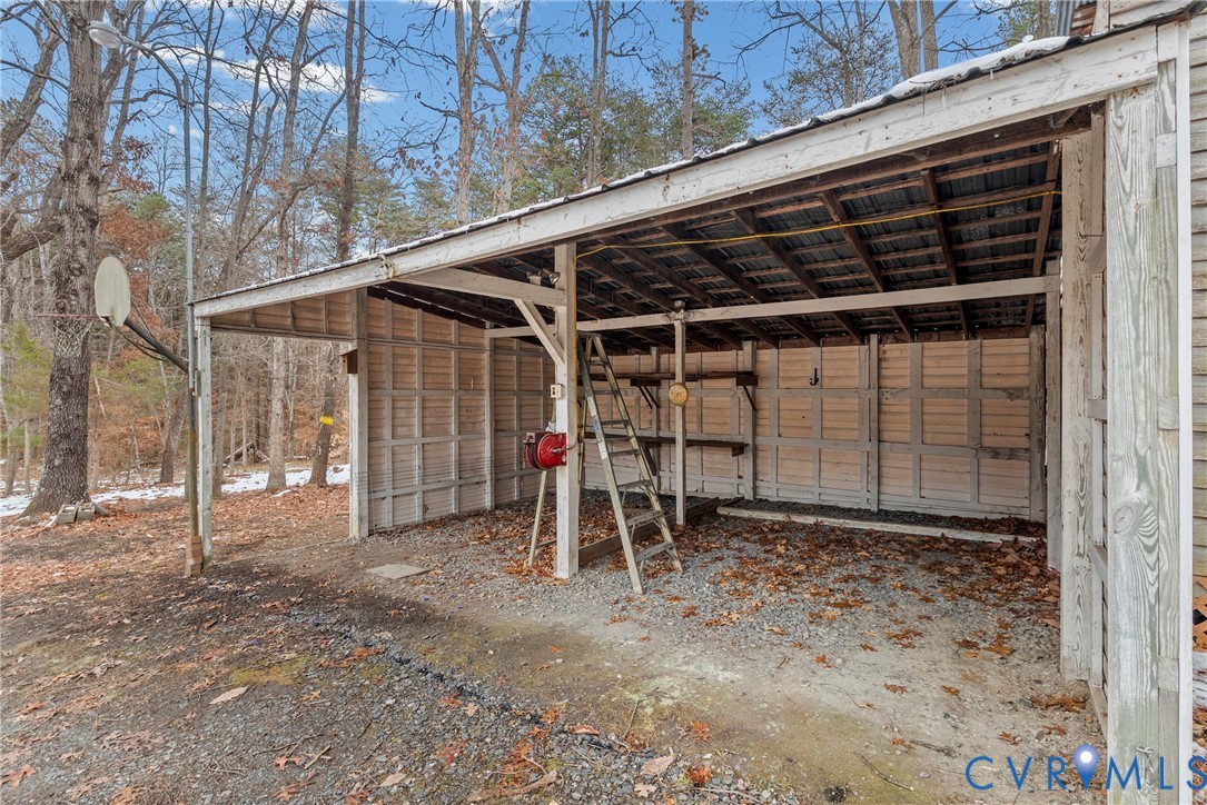 9174 Howardsville Road Howardsville, VA 24562 - Photo 38 of 50 a view of a garage