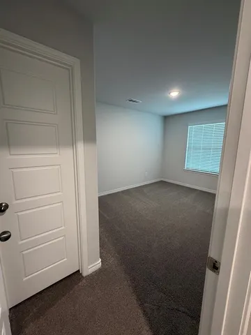 an empty room with a empty space