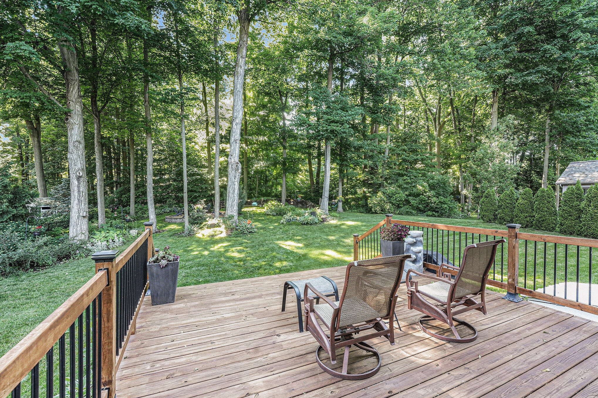 8781 Conifer Ridge Drive Southwest Byron Center, MI 49315 - Photo 36 of 53 New Deck