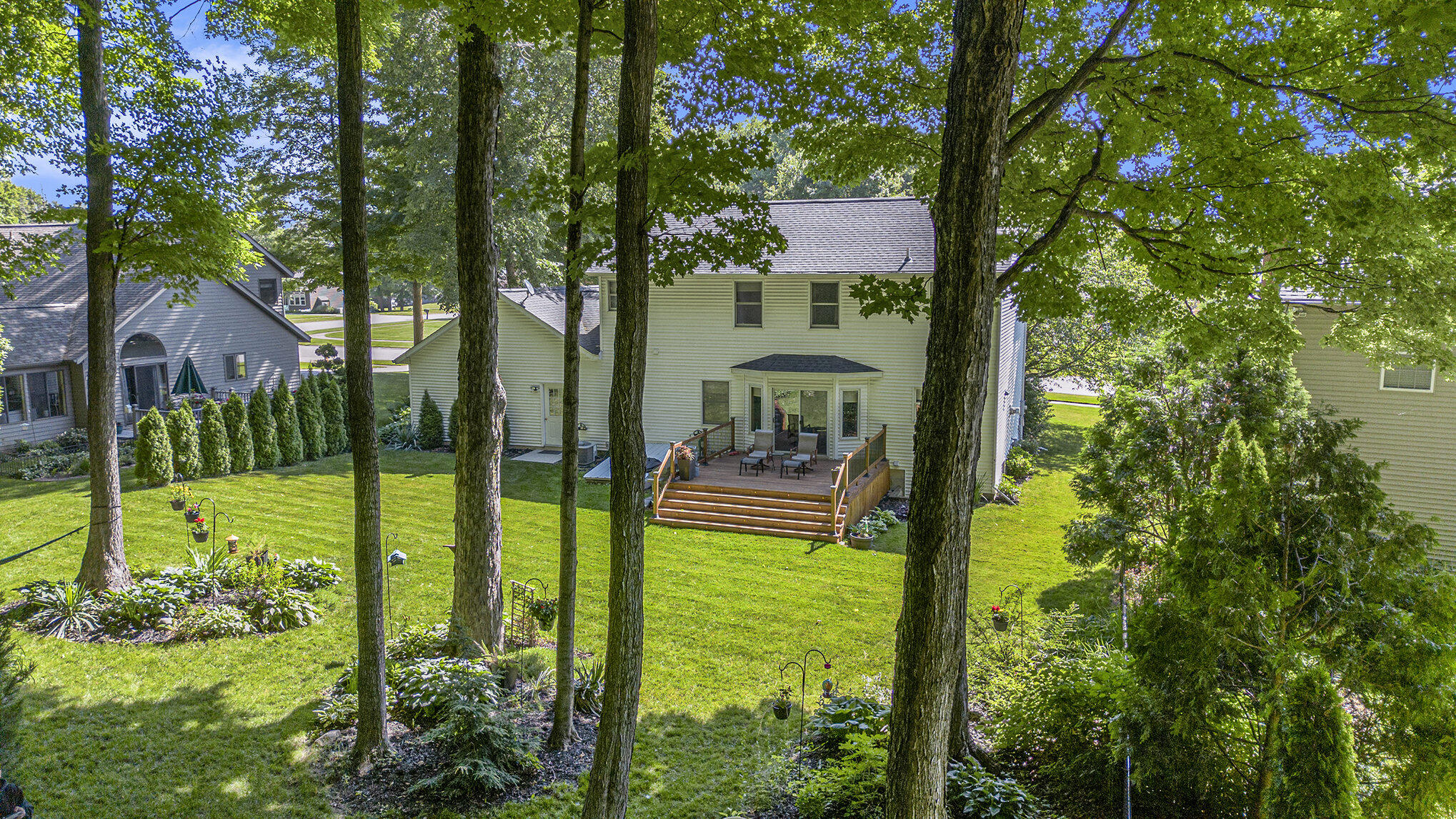 8781 Conifer Ridge Drive Southwest Byron Center, MI 49315 - Photo 47 of 53 Backyard