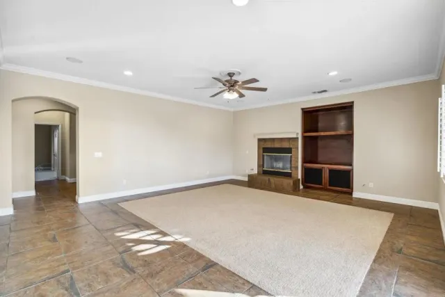 a view of a livingroom with a fireplace
