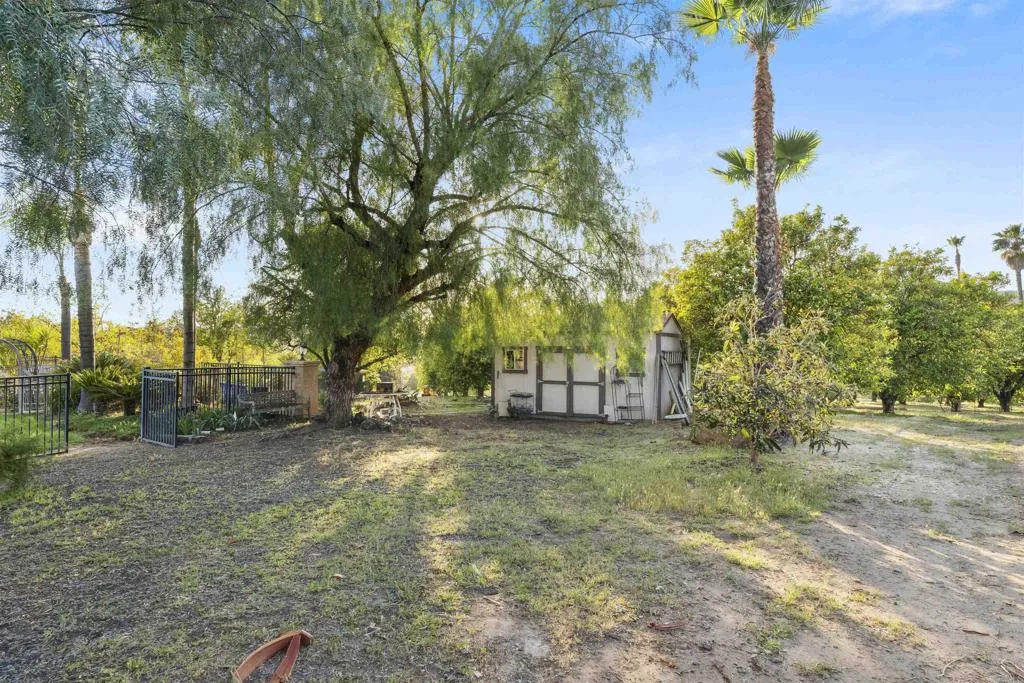 13371 Sage Meadow Lane, Unit 1 Valley Center, CA 92082 - Photo 35 of 38 a view of a yard with trees