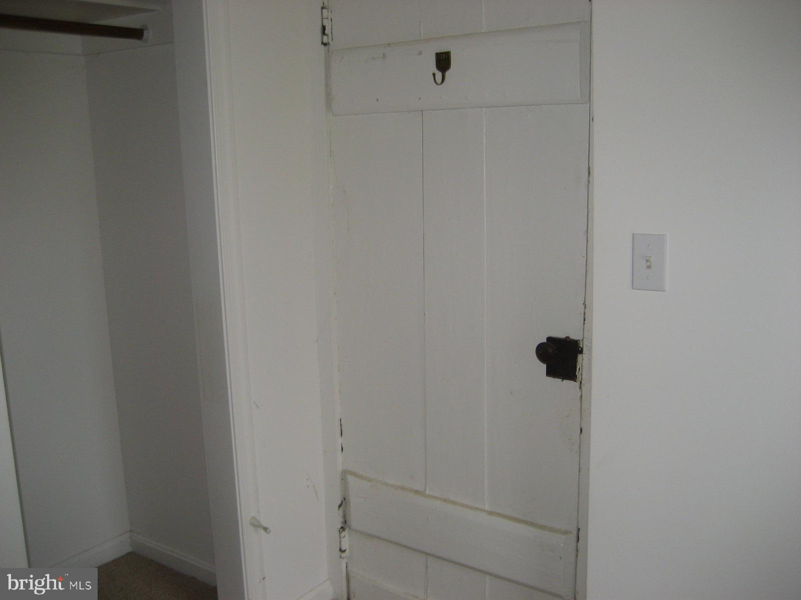 5856 Moore Road Marshall, VA 20115 - Photo 32 of 62 Old door to the bathroom addition-Caution