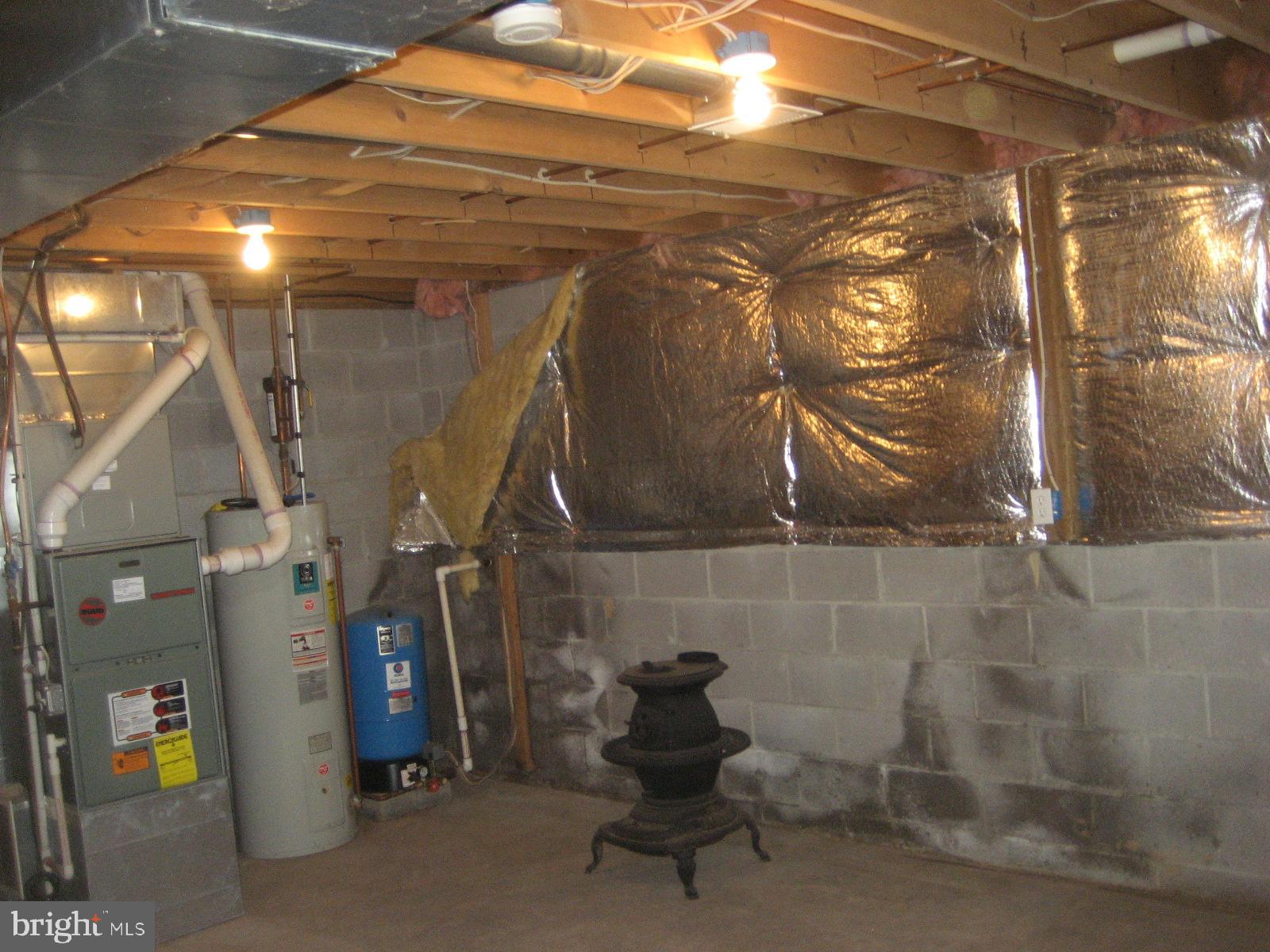 5856 Moore Road Marshall, VA 20115 - Photo 51 of 62 Unfinished basement with mechanical