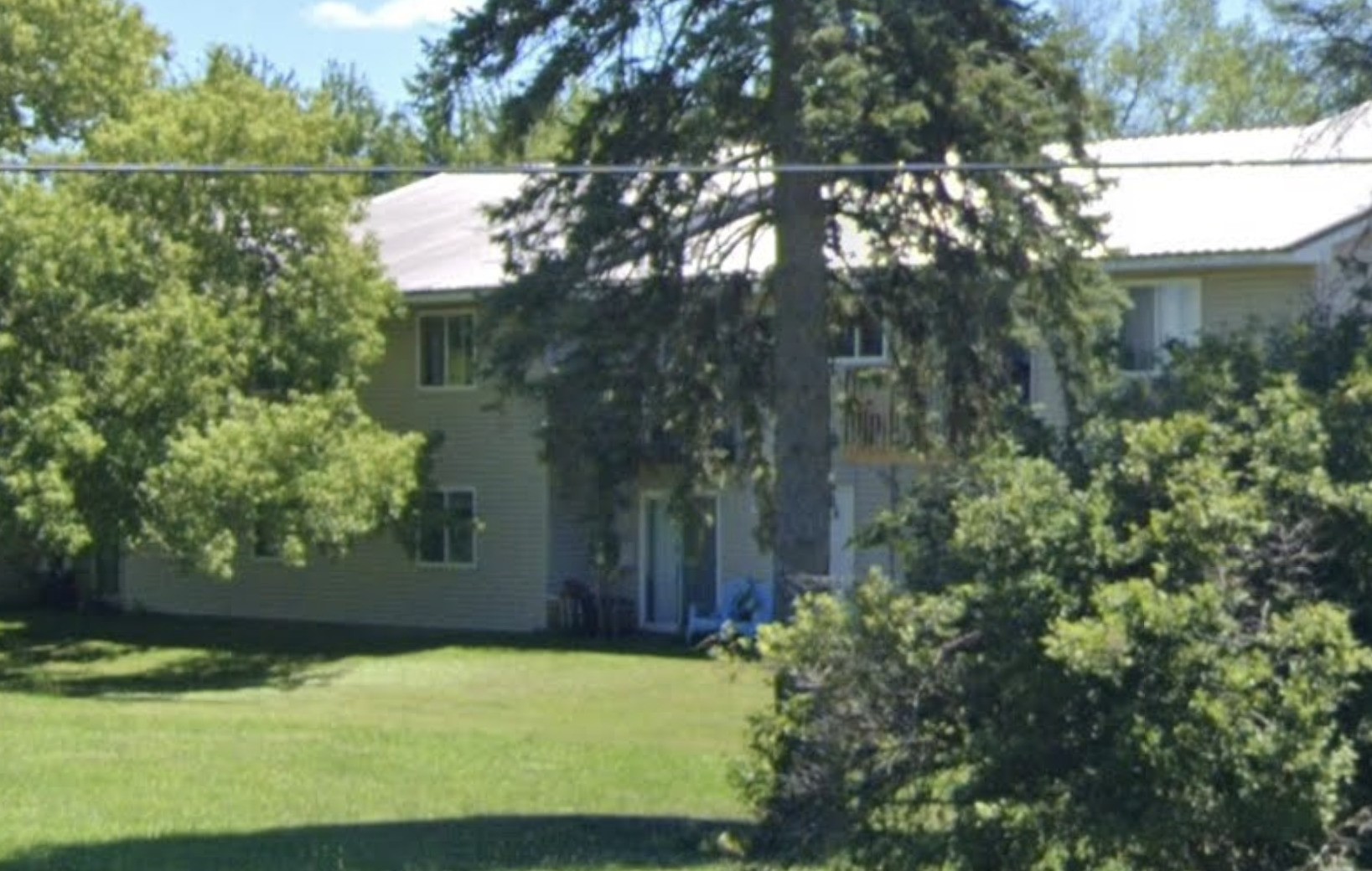 4220 North Mission Road Rosebush, MI 48878 - Photo 2 of 8 a view of a yard with large trees