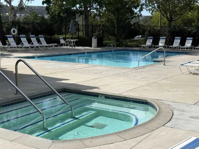 a view of outdoor space with seating