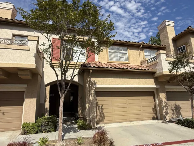 a house view with a outdoor space