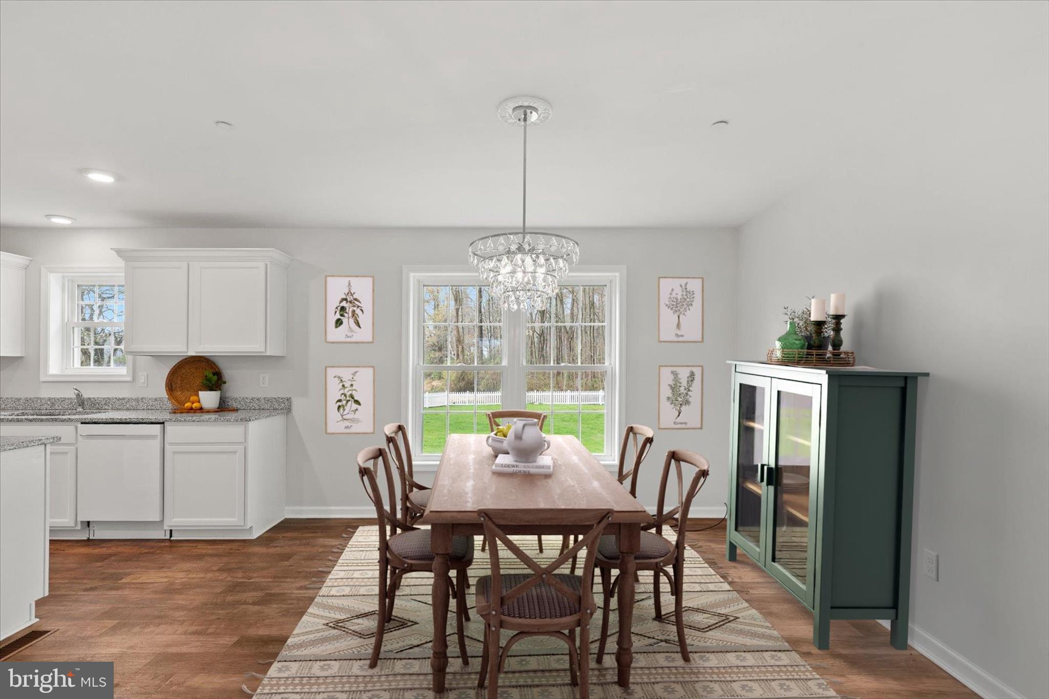 9162 Peerless Road Bishopville, MD 21813 - Photo 11 of 31 Dining Room/Staged Virtually